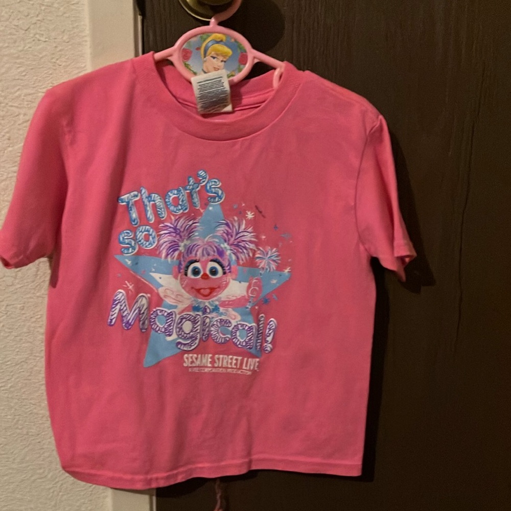 Sesame Street Pink Kids T-Shirt